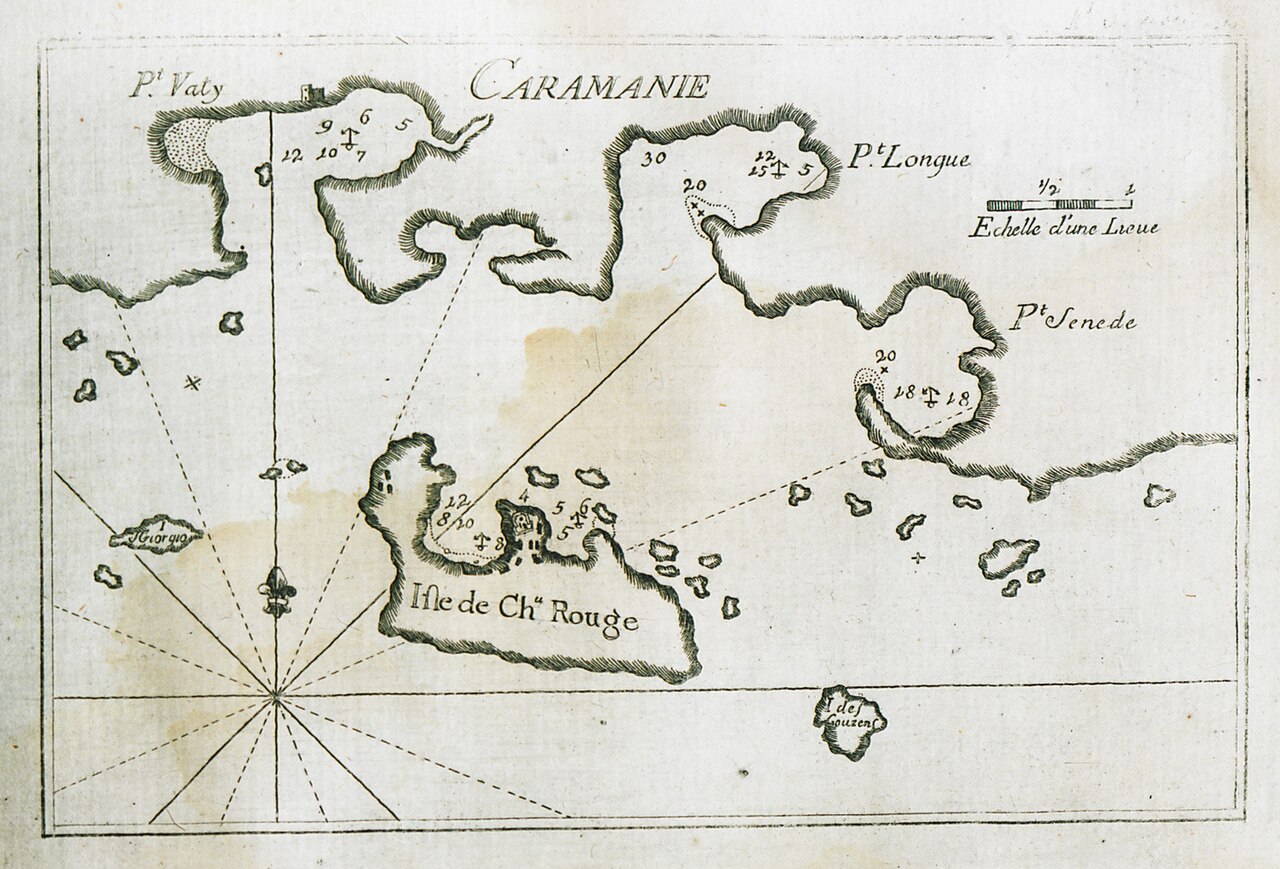 Ναυτικός χάρτης, 1804